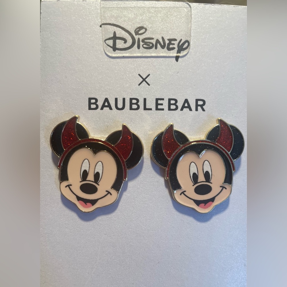 Disney X Baublebar Mickey earrings
